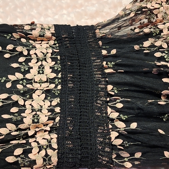 Jessakae Collection Embroidered  Fancy formal dress  Sz Med - Picture 9 of 15